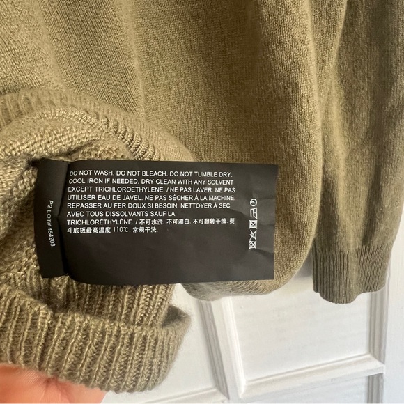 Theory Easy V 100% Cashmere Hoodie - Picture 10 of 11